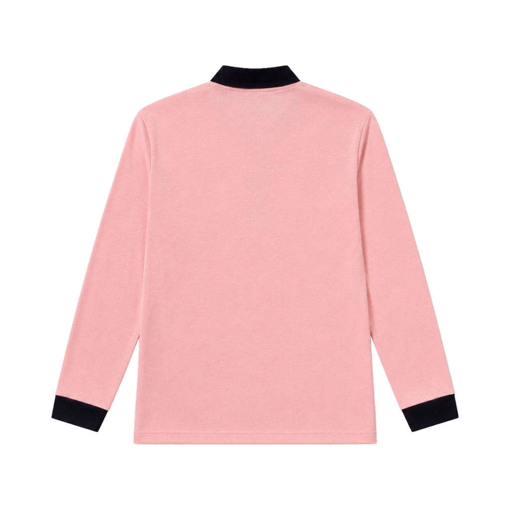 Maglia retro Palermo FC - stagione 1909 rosa con colletto e polsini neri