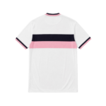Maglia retro stagione 1970-71 bianca con righe rosanero
